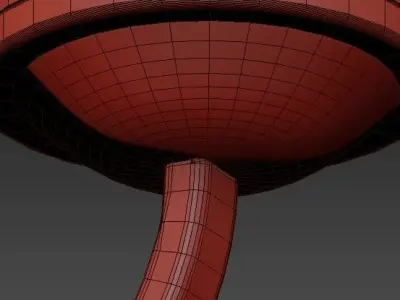 Table lamp 3 3D model