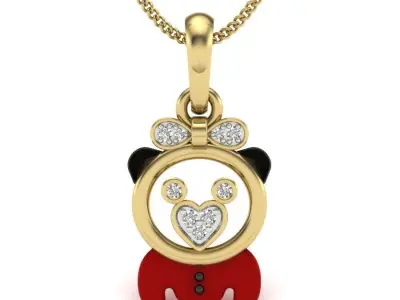 Pendent for Kids 3D model