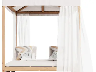 Garden Lounge Structure 05 3D model