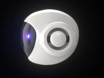 Robot ball 3D model buy