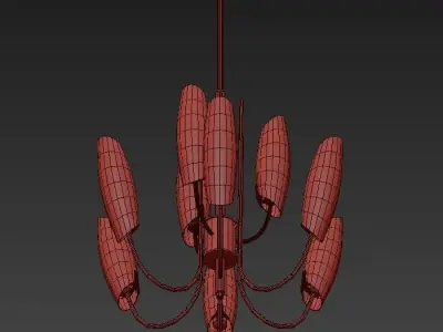 STELLA chandelier 3D model purchase