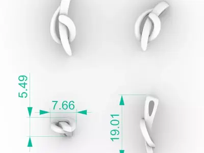 Perfect Knot Pendant Necklace 3D print model