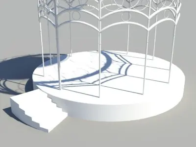 Hobbit dome 3D model