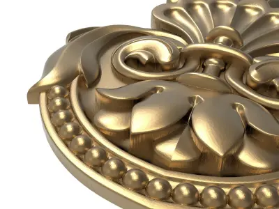  decorative pattern ready for 3D printing 3D model 474