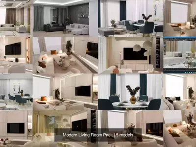 Modern Living Room Pack