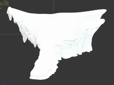 Tongtianhe - ice stone 01 3D model