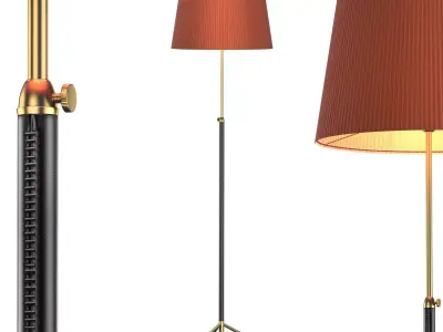 Floor Lamp Pie De Salon 3D model