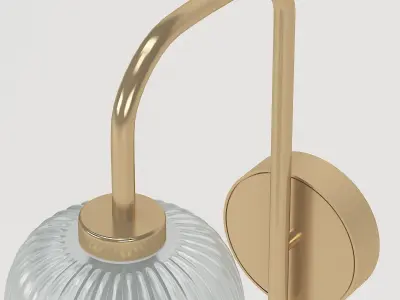 bubble light Low-poly 3D model