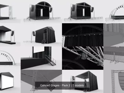Concert Stages - Pack 2