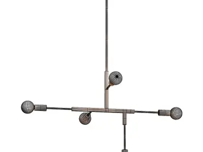 Lambert Fils studio CLIFF SUSPENSION lamp 3D model