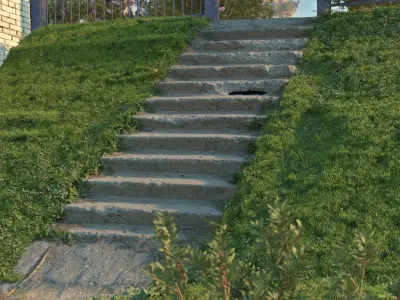 Stairs 3D model