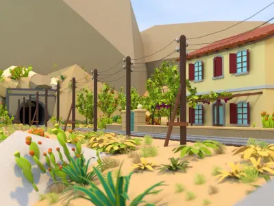 Mediterranean Assets 3D model