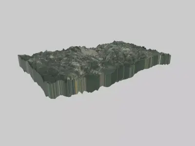 Alexandria City  Low-poly 3D model