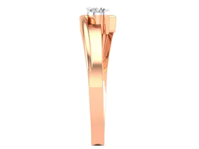 Women Ring Render 3dm STL MTL SLC JCD OBJ FBX Details 3D print model 29