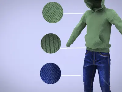 STREET WEAR 3D model