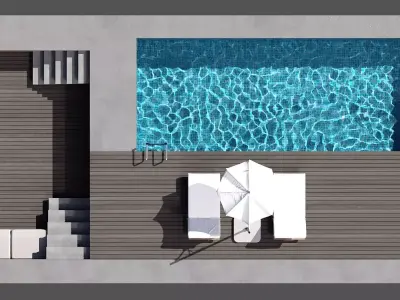 SWIMMING POOL NO113 A 3D model