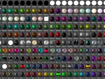 PBR Material Set1  - 872 Material  Texture