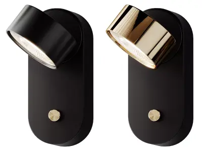 WI4-AB-1OV-2-D2W Wall lamp from Mawa Design 3D model