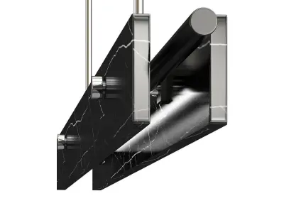 lovine light linear pendant 3D model