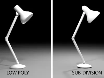 Balanced-arm Lamp 1 3D model