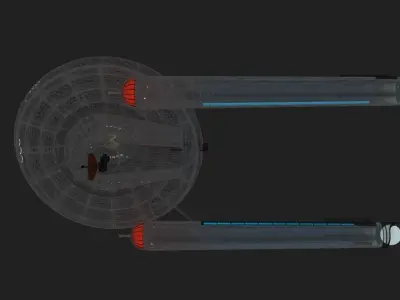 Halifax-Class Frigate 3D model