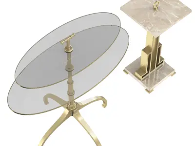 Caracole side table 3D model