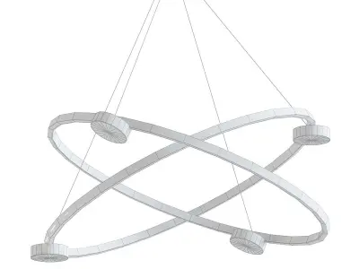Chance circle hanging 3D model