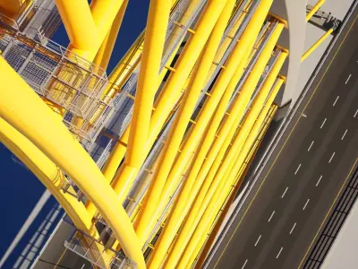 Highway Bridge 3D model