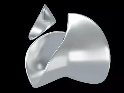 Abstract Shape v38 002 Low-poly 3D model