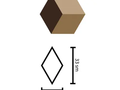 paving stones complicated 3D model