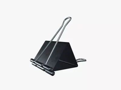Binder clip 3D model