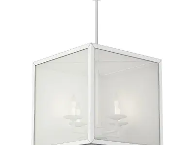 Manor IndoorOutdoor Glass Pendant 3D model