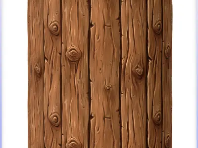 Stylized Wood Floor Seamless Texture Texture 12