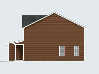 Cape Cod House 38 3D model