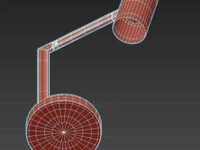 ROCK DESK LAMP 3D model