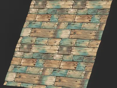  Stylized Wood Seamless Texture  Texture