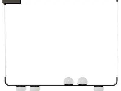 Arte Lamp Poplar A2174SP-5BK Free 3D model