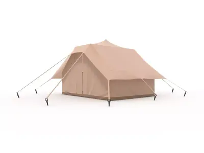 Glamping Tent 01 3D model
