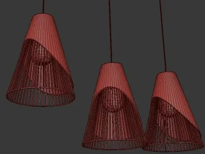 Conic Section Light 3D model
