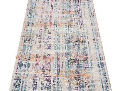 Rug Set 7 pc area Low-poly 3D model