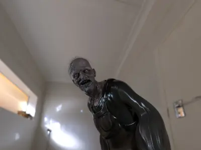 EDGAR THE CANNIBAL Low-poly 3D model