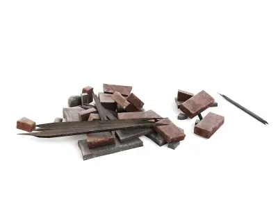 Rubble Small 3D model