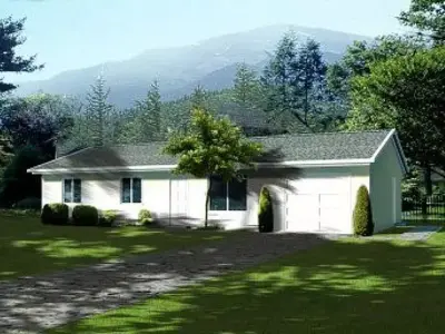 A design where the 2d layout and 3d form align perfectly 3D model