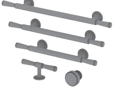 Furniture handles LAUTUS by Meraki 3D model