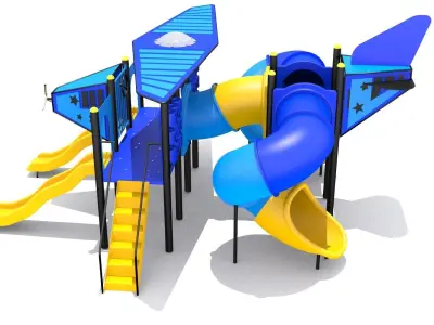 Airplane Playground 3D model