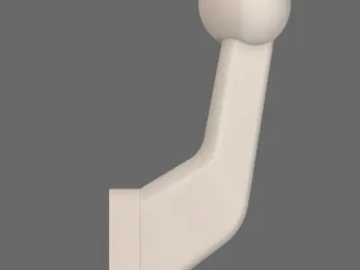 simple wall and door hanger 3D print model