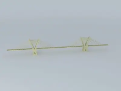 Bridge JXM Free 3D model