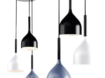Hangerlamp Low-poly 3D model