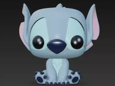 Stitch - Collectable figure 20 Funko Pop 3D print model