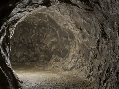 Mine tunnels - Modular 3D model